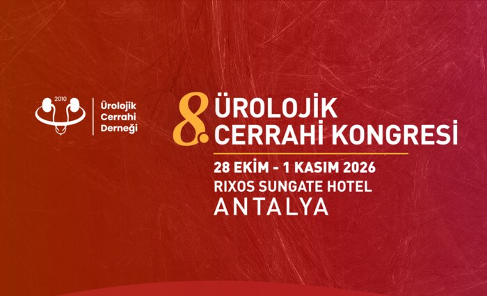 8. Ürolojik Cerrahi Kongresi, 28 Ekim - 1 Kasım 2026, Antalya